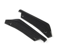 BHYYDS For B&MW X5 X7 E46 E91 E90 E93 E81 E60 E61 E46 F10 F20 Rear Bumper Lip Wrap Angle Diffuser Splitter Canard Car Rear Spoilers(Carbon Fiber)