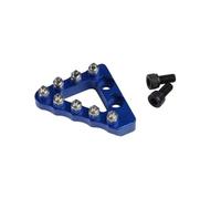BHYYDS For Beta 125 200 250 300 350 390 400 430 450 RR RS RRS 2T 4T Motorcycle Rear Brake Pedal Plate Motorcycle Footpegs Footrest(Blue)