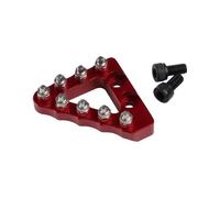BHYYDS For Beta 125 200 250 300 350 390 400 430 450 RR RS RRS 2T 4T Motorcycle Rear Brake Pedal Plate Motorcycle Footpegs Footrest(Red)