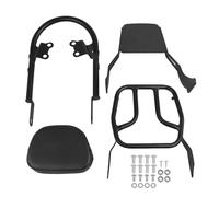 BHYYDS For Bonneville T100 T 120 Street Twin 900 Scrambler 2016-2024 Motorcycle Detachables Backrest Luggage Rack Pad Motorcycle Backrest