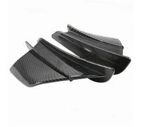 BHYYDS For CBR 600RR CBR1000RR CB650R Motorcycle Winglet Aerodynamic Wing Kit Motorcycle Front Fairing Aerodynamic Winglet(Carbon fibre-White)