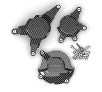 BHYYDS For CBR1000RR 2008-2016 Motorcycle Engine Cover Clutch Cover Protection Motorcycle Crankcases Engine Guards(1 Set-CF)