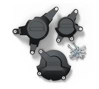 BHYYDS For CBR1000RR 2008-2016 Motorcycle Engine Cover Clutch Cover Protection Motorcycle Crankcases Engine Guards(1 Set-BK)