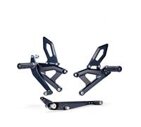 BHYYDS For CBR1000RR -R/SP 2021-2025 Motorcycle Adjustable Rear Set Foot Rest Motorcycle Footpegs Footrest(Black-Titanium)