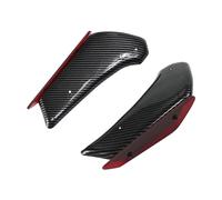 BHYYDS For CBR400R 2019-2024 CBR 500R 2019-2023 Motorcycle Winglet Fairing Motorcycle Front Fairing Aerodynamic Winglet(Carbon Pattern Red)