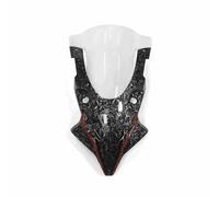 BHYYDS For CFMOTO 450SR 450SRS 450SS Motorcycle Modified Front Windshield Deflector Sports Windshield Motorcycle Windshield(A styleO)