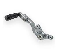 BHYYDS For CFMOTO 450SR 450SRS CF 450sr Motorcycle Gear Shift Lever Accessories Motorcycle Footpegs Footrest(Titanium-Black-1pc)