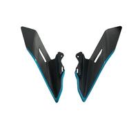 BHYYDS For CFMOTO 450SR 450SRS Motorcycle Parts Side Downforce Naked Spoilers Motorcycle Front Fairing Aerodynamic Winglet(A red-L)
