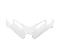 BHYYDS FOR CFMOTO CF MOTO CF250SR 250SR MY22 FUN GTR Motorcycle Front Fairing Aerodynamic Motorcycle Front Fairing Aerodynamic Winglet(White)