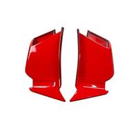 BHYYDS For Ducati Panigale V2 2020-2023 Motorcycle Left Right Side Pneumatic Fairing Wing Tip Motorcycle Front Fairing Aerodynamic Winglet(Red)