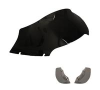 BHYYDS For Harley Road Glide FLTRX 2015-2023 Motorcycle Windshield Wind Windscreen Deflector Cover Plate&Wide Wing Air Deflectors Motorcycle Windshield(Smoke)