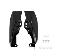 BHYYDS For Harley Touring Electra Street Glide Road King FLTRX 2001-23 24-Up Motorcycle Air Deflector Motorcycle Front Fairing Aerodynamic Winglet(Gloss Black 17-23)