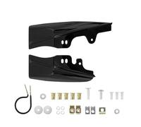 BHYYDS For Harley Touring Electra Street Glide Road King FLTRX 2001-23 24-Up Motorcycle Air Deflector Motorcycle Front Fairing Aerodynamic Winglet(Gloss Black 01-08)