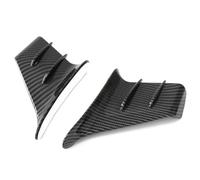 BHYYDS For KAWASAKI NINJA 300 400 650 Z400 Z900 ZX-10R H2 Motorcycle Fairing Side Winglet Motorcycle Front Fairing Aerodynamic Winglet(Carbon fiber)