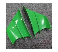 BHYYDS For Kawasaki Ninja 650 ER6F ER-6F 2017-2024 Motorcycle Side Wings Spoiler Motorcycle Front Fairing Aerodynamic Winglet(A-Green)