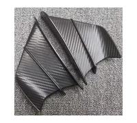 BHYYDS For Kawasaki Ninja 650 ER6F ER-6F 2017-2024 Motorcycle Side Wings Spoiler Motorcycle Front Fairing Aerodynamic Winglet(A-Matte Carbon Fiber)