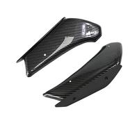 BHYYDS For KAWASAKI NINJA 650 Ninja 650 2020-2024 Motorcycle Aerodynamic Wing Motorcycle Front Fairing Aerodynamic Winglet(Carbon Pattern Black)