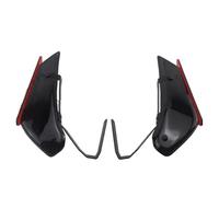 BHYYDS For KAWASAKI NINJA650 2020-2024 Motorcycle Downforce Side Spoilers Aerodynamic Wing Motorcycle Front Fairing Aerodynamic Winglet(Red)