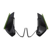 BHYYDS For KAWASAKI NINJA650 2020-2024 Motorcycle Downforce Side Spoilers Aerodynamic Wing Motorcycle Front Fairing Aerodynamic Winglet(Green)