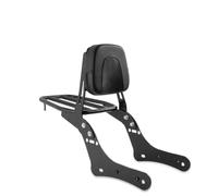 BHYYDS For Kawasaki Vulcan S650 S VN650 EN650 2015-2024 Motorcycle Rear Backrest Seat Pad With Luggage Rack Motorcycle Backrest