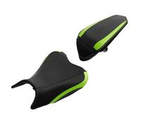 BHYYDS For Kawasaki Z400 Ninja 400 2018-2024 Motorcycle Front Driver And Rear Passenger Seat Motorcycle Seat Cushion(Style8(Green))
