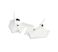 BHYYDS For Kawasaki Z650 2021-2025 Motorcycle Front Spoiler Accessories Motorcycle Front Fairing Aerodynamic Winglet(White)