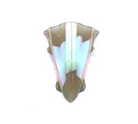 BHYYDS For KAWASAKI ZX-4R ZX-4RR ZX25R ZX25RR 2023+ Motorcycle Side Fairing Winglets Windshield Seat Motorcycle Front Fairing Aerodynamic Winglet(Clear Iridium)