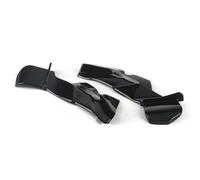 BHYYDS For Kawasaki ZX-6R Motorcycle Front Spoiler Wing Motorcycle Front Fairing Aerodynamic Winglet(BRIGHT BLACK)