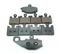 BHYYDS For KAWASAKI ZX636 Ninja ZX6R ZX600 Ninja ZX6RR ZX1000 Ninja ZX10R 2003-2007 Motorcycle Front Rear Brake Pads(Front Rear Pads)