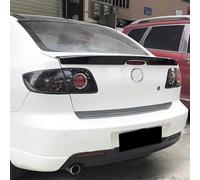 BHYYDS For M&azda 3 Spoiler 2006-2013 Car Rear Trunk Cover Spoiler Car Rear Spoilers(Carbon Printing)