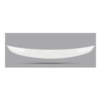 BHYYDS For M&ercedes For B&enz A Class W177 A180 A160 A200 A220 A250 A45 A35 2019-2021 Hatchback Car Rear Roof Spoiler Wing Car Rear Spoilers(White)