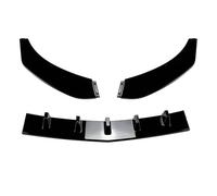 BHYYDS For M&ercedes For B&enz CLA Class C117 CLA200 CLA220 CLA250 CLA45 2015 2016 2017 2018 Front Bumper Lip Splitter Spoiler Diffuser Car Front Spoiler Diffuser Lip Splitter(Gloss Black)