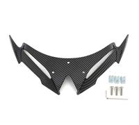 BHYYDS For NINJA 500 For KAWASAKI NINJA 500 2024 2025 Motorcycle Front Wing Fairing Winglets Motorcycle Front Fairing Aerodynamic Winglet(Carbon fiber pattern)