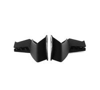BHYYDS FOR QJMOTOR RR600 2023+ Motorcycle Front & Side Aerodynamic Fairing Wing Motorcycle Front Fairing Aerodynamic Winglet(Side-MatteBlack)