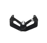 BHYYDS FOR QJMOTOR RR600 2023+ Motorcycle Front & Side Aerodynamic Fairing Wing Motorcycle Front Fairing Aerodynamic Winglet(Below-Black)