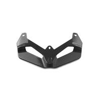BHYYDS FOR QJMOTOR RR600 2023+ Motorcycle Front & Side Aerodynamic Fairing Wing Motorcycle Front Fairing Aerodynamic Winglet(Below-Carbon)