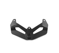 BHYYDS FOR QJMOTOR RR600 2023+ Motorcycle Front & Side Aerodynamic Fairing Wing Motorcycle Front Fairing Aerodynamic Winglet(Below-MatteBlack)