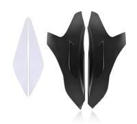 BHYYDS For QJMotor SRK800RR Motorcycle Accessories Fairing Winglet Motorcycle Front Fairing Aerodynamic Winglet(Bright Black)