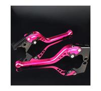 BHYYDS for Royal Enfield Guerrilla 450 Adjustable Motorcycle Brake Clutch Lever Motorcycle Brake Clutch Levers(Long Pink)