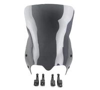 BHYYDS For Suzuki Boulevard M109R2 M50 M90 M109R Boss/Limited 2006-2016 Motorcycle Windshield Screen Motorcycle Windshield(Smoke Black Clamp)