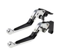 BHYYDS for Svartpilen 125 250 401 2024-2025 Clutch Handles Vitpilen 401 125 250 2024-2025 Folding Extendable Brake Levers Motorcycle Brake Clutch Levers(E)