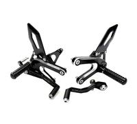 BHYYDS For Triumph Trident 660 2021-2024 Motorcycle Adjustable Rear Set Foot Rest Motorcycle Footpegs Footrest(Beige)