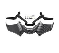 BHYYDS For Y&AMAHA MT 07 SP 2021-2023 Motorcycle Front Spoiler Winglet Aerodynamic Motorcycle Front Fairing Aerodynamic Winglet(Carbon Fiber)
