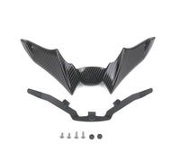 BHYYDS For Y&AMAHA MT 09 MT-09 2021-2023 Motorcycle Front Fairing Extension Motorcycle Front Fairing Aerodynamic Winglet(Carbon Fiber)