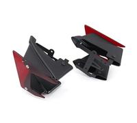 BHYYDS For Y&AMAHA MT-09 MT09 MT 09 SP 2018 2019 2020 2017 Motorcycle Side Spoilers Fixed Winglet Motorcycle Front Fairing Aerodynamic Winglet(Red)