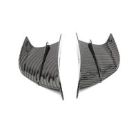 BHYYDS For Y&AMAHA Nmax 125 Tmax 560 530 Xmax300 Tdm 900 850 Fjr1300 Motorcycle Spoiler Accessories Motorcycle Front Fairing Aerodynamic Winglet(Carbon Fibre)