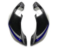 BHYYDS For Y&AMAHA R1 2020-2025 Motorcycle Spoilers Aerodynamic Motorcycle Front Fairing Aerodynamic Winglet(Blue)