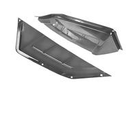 BHYYDS For Y&AMAHA XMAX 2023-2025 Motorcycle Fairing Side Wing Motorcycle Front Fairing Aerodynamic Winglet(Smoky Black)
