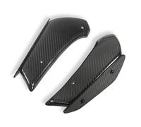 BHYYDS For Y&AMAHA YZF-R6 2017-2020 Motorcycle Fairing Parts Aerodynamic Winglet Wing Motorcycle Front Fairing Aerodynamic Winglet(Carbon Pattern Black)