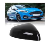 BHYYDS Side Wing Mirror Cover Caps For Ford For Fiesta MK8 2018 2019 2020 2021 2022 2023Rearview Side Wing View Mirror Cover Caps Case Shell (Right Glossy Black)